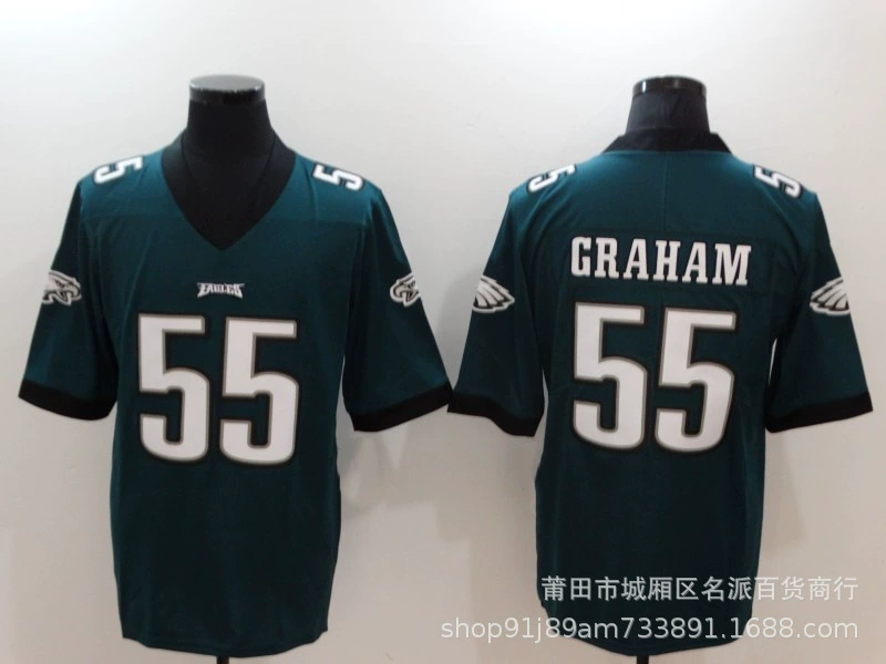 Игровая футболка NFL Philadelphia Eagles Barkley Hurts Eagles, импортный товар