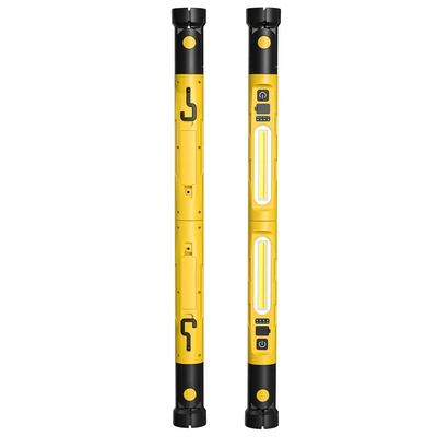 with Magnetic Hook Long Strip | İşçi projektorları - yellow-2-in-1-inspection-work-light-5200mah