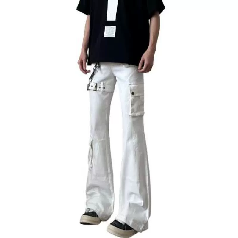 Белый пояс, джинсы для мужчин и женщин, брюки для любимых, slim fit,