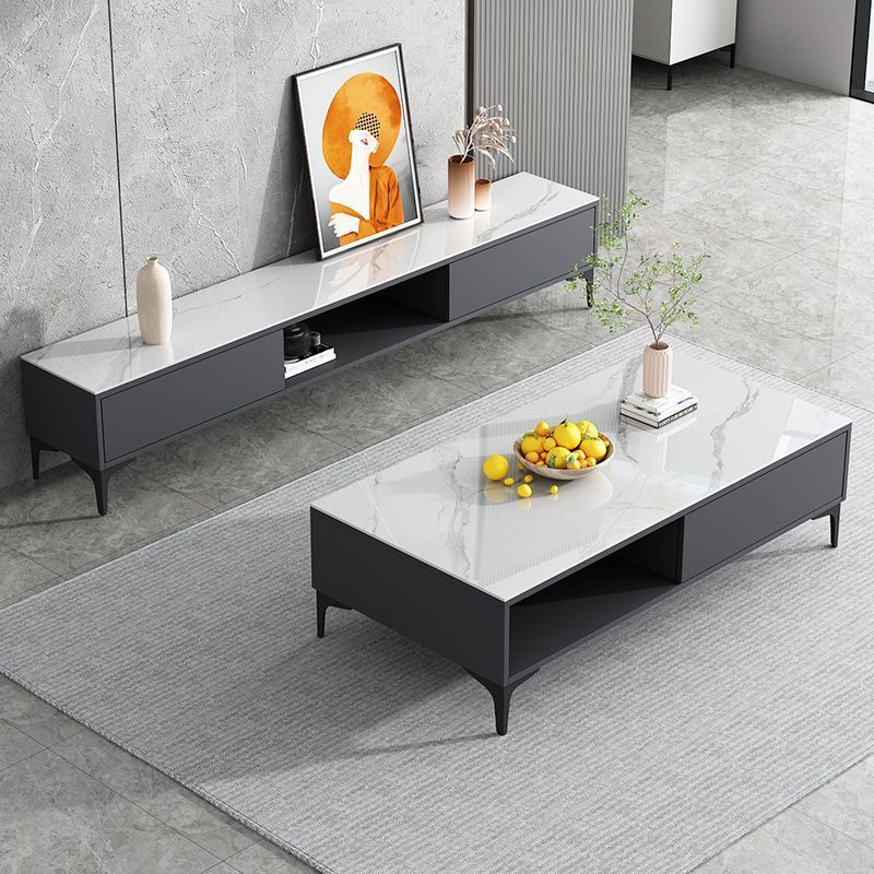 Tv Cabinet Living Room 2025 New Floor-Standing Home Storage Storage Cabinet Integrated Small Apartment Tv Cabinet Coffee Table