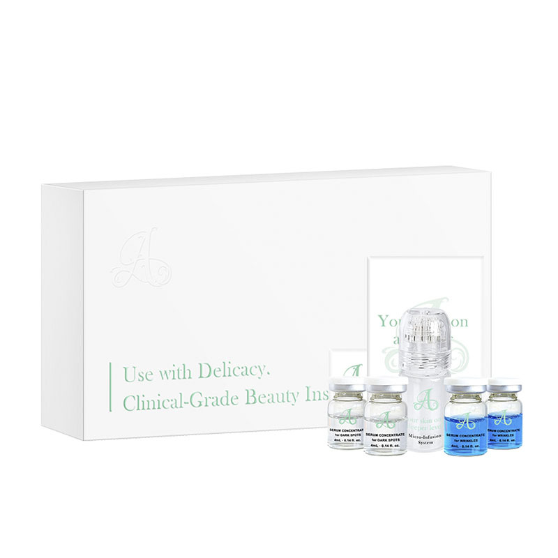 Sistema de microinfusión para la piel facial
