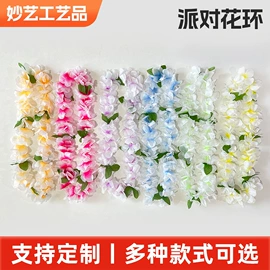 化妆服饰道具;仿真花;圣诞花环