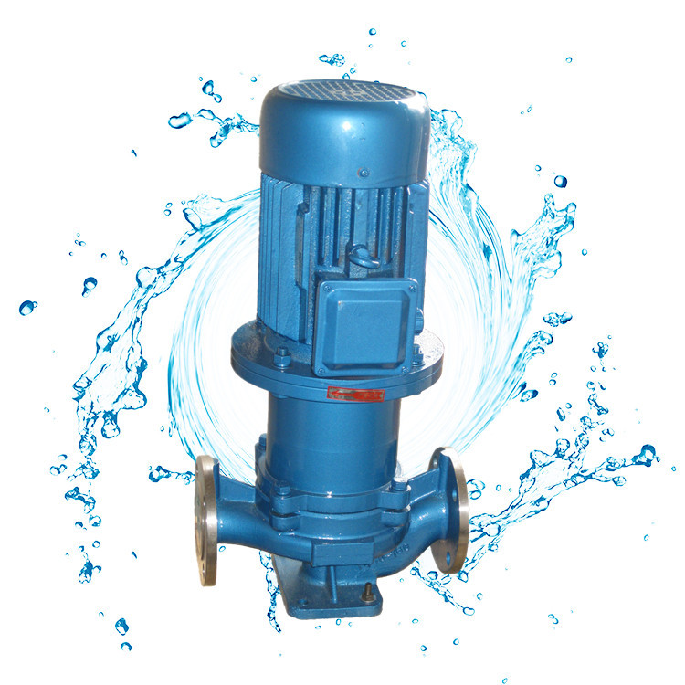 上海博洋水泵CQG立式管道离心泵 强酸强碱管道磁力泵