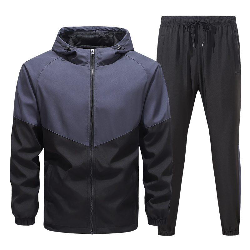 Men's Casual Suit Autumn Men's Jacket Suit Sporty Youth Trendy Handsome Fashion Brand Men's Clothing European Size