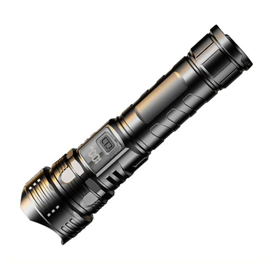Outdoor High-Brightness Flashlight, Super Bright Laser Cannon, Rechargeable Long-Lasting Spotlight, Led Emergency Household Flashlight