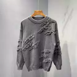 Персонализированный свитер с круглым вырезом, Мужской осенне-зимний модный бренд Pu Shuai, свободный свитер, Мужской Японский ретро, ленивый свитер на улице