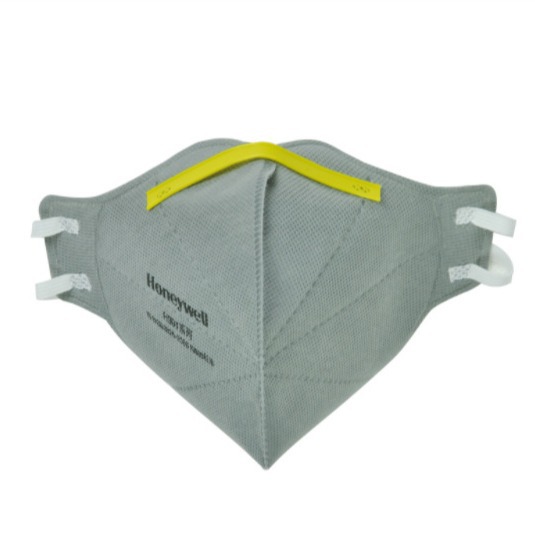 霍尼韦尔H1005593 H901灰色头带式KN95折叠式口罩