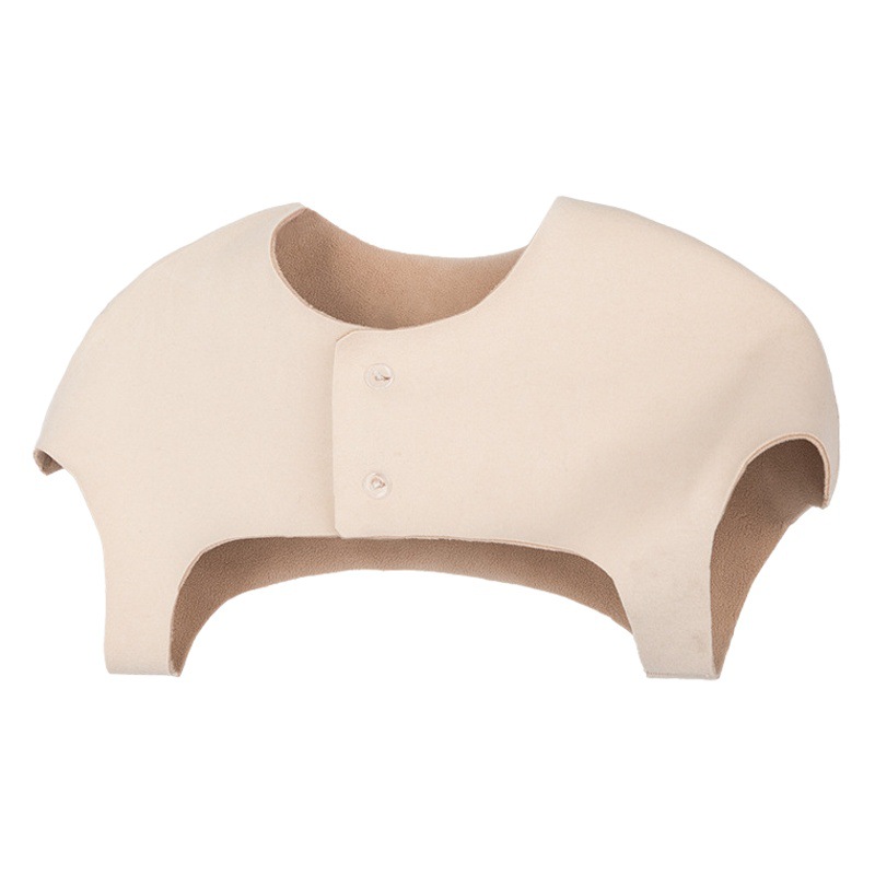 Velvet in autumn and winter plus velvet shoulder protection warm sleeping cold shoulder circumference middle-aged and elderly men and women thickened cervical shawl waistcoat