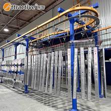 【广东创智】定制涂装设备生产线 铝板喷粉固化设备 吊挂输送系统