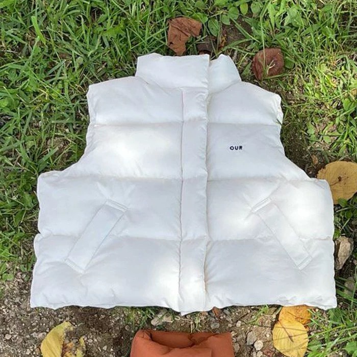 Chaleco de algodón para niños Otoño e Invierno estilo coreano ropa para niños bebé Chaleco de algodón de color puro Chaleco de bebé chaqueta Chaleco de niño ropa de invierno