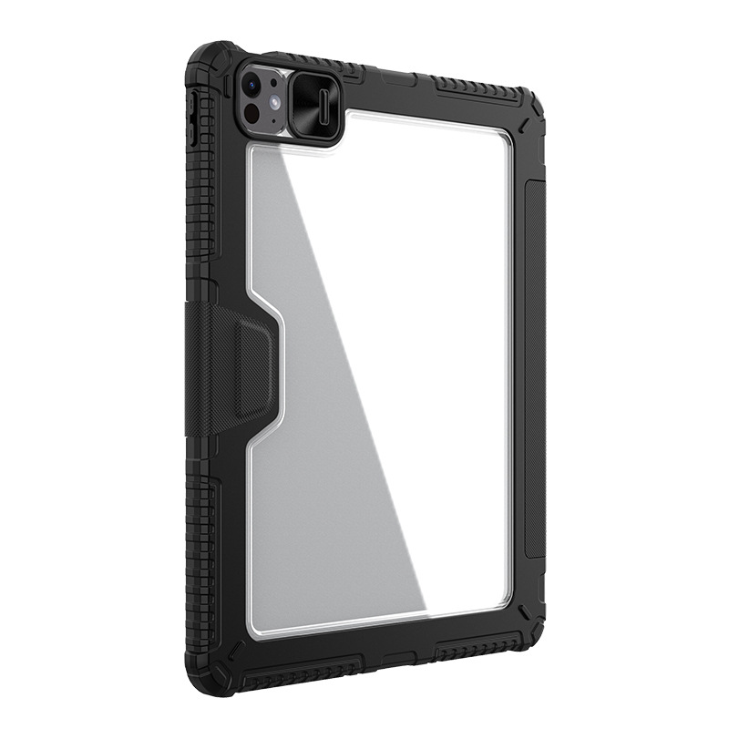 NILLKIN Aplicable IPad Pro12.9 2022 Lente Empuje la cubierta Protección Funda de cuero Flip Air 13 2024