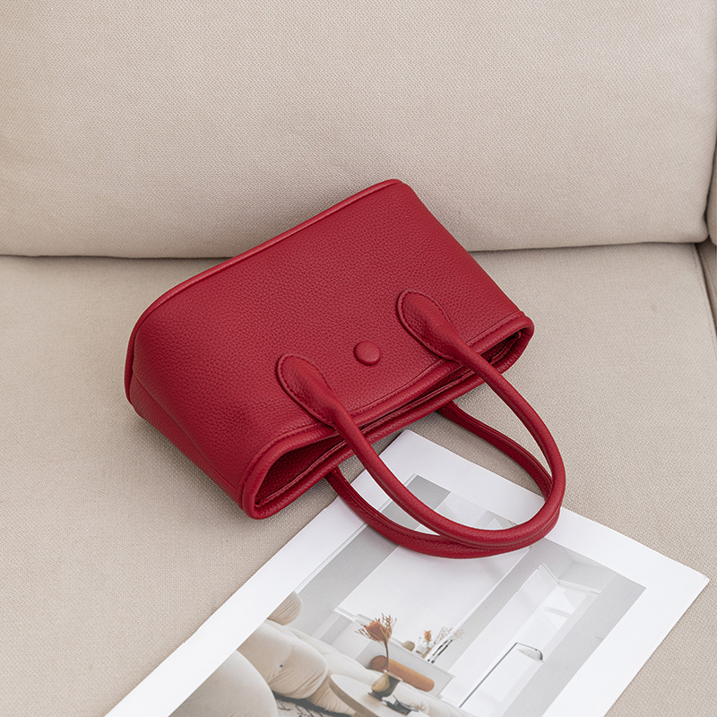 Bolso de canasta de verduras de alta gama Corea del nicho 2025 nuevo bolso de hombro coreano bolso de mensajero simple de moda