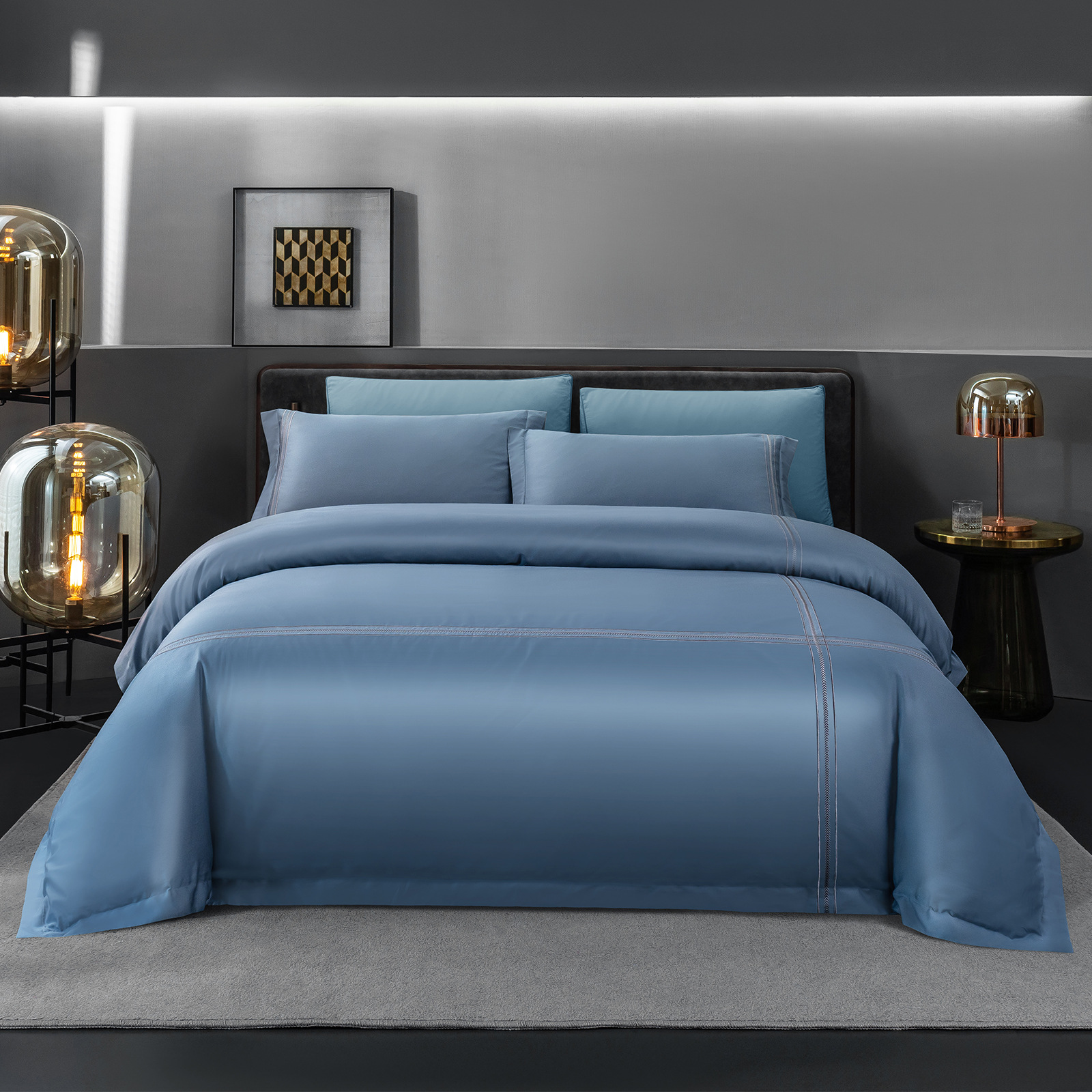 이상적인 국가를 위한 60개의 자수 조각 세트
