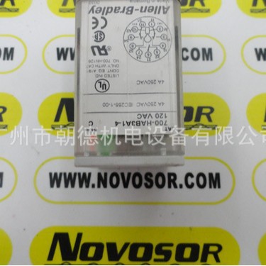 700-HAB3A1-4  120VAC  ALLEN BRADLEY   继电器   现货