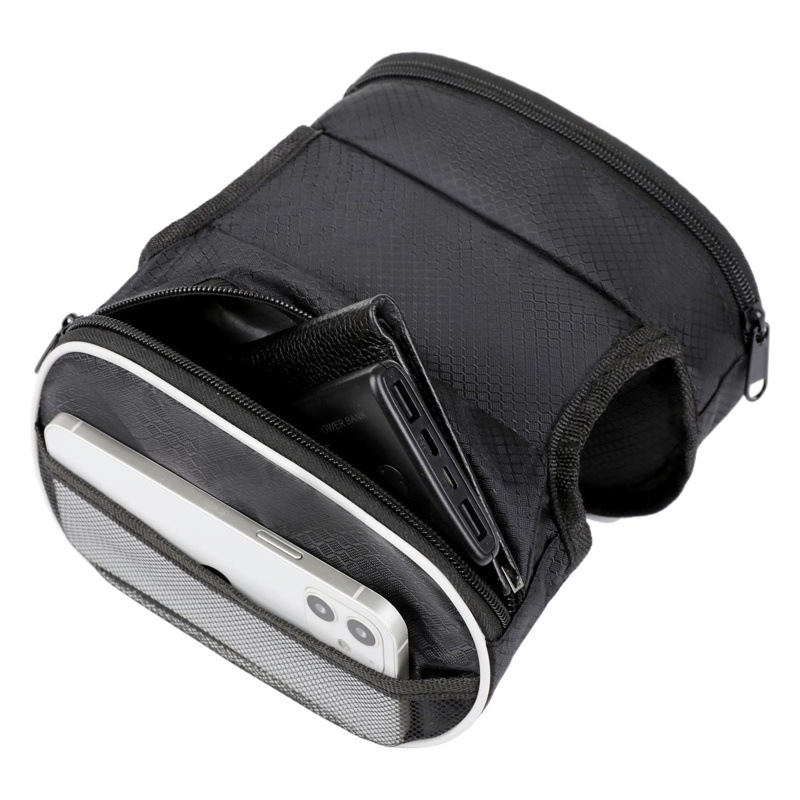 Mountain Bike Universal Beam Bag Road Bike Medium Frame Bag Bicycle Riding Bag Bicycle Saddle Bag Double Side Bag