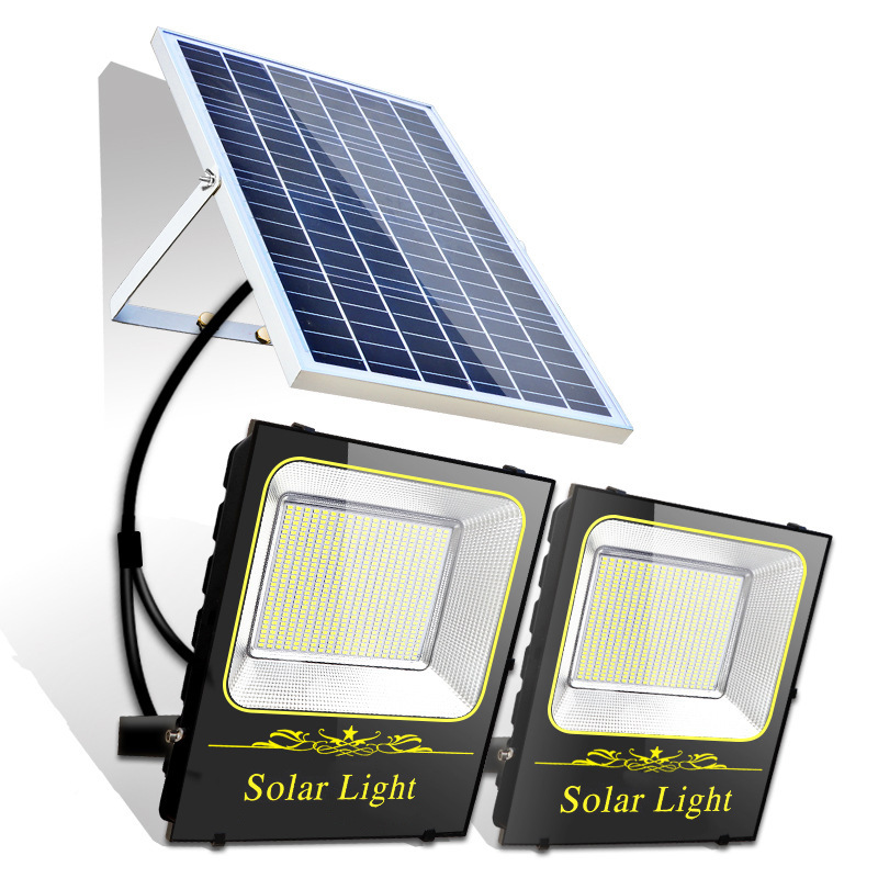 Zhongshan lámpara solar luz de inundación nueva iluminación del hogar rural impermeable Super brillante Lámpara de calle solar lámpara de jardín al aire libre