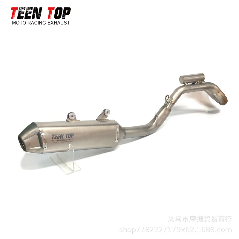 Off-Road Motorcycle Ktm450Sx-F Titanium Alloy Full Exhaust System Husqvarna Fc250/Fs450/Fx350 Exhaust