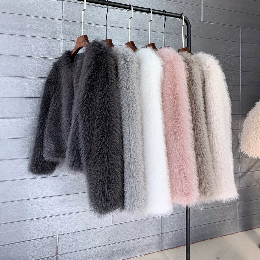 2026 Autumn/Winter New Women's Faux Fur Tokama Coat, Korean Style, Short Fur Coat, Fox Fur