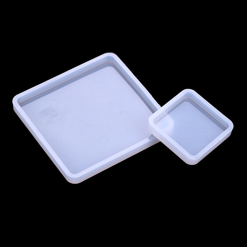 Molde de Silicona para Base Cuadrada de Cristal para Manualidades image 4