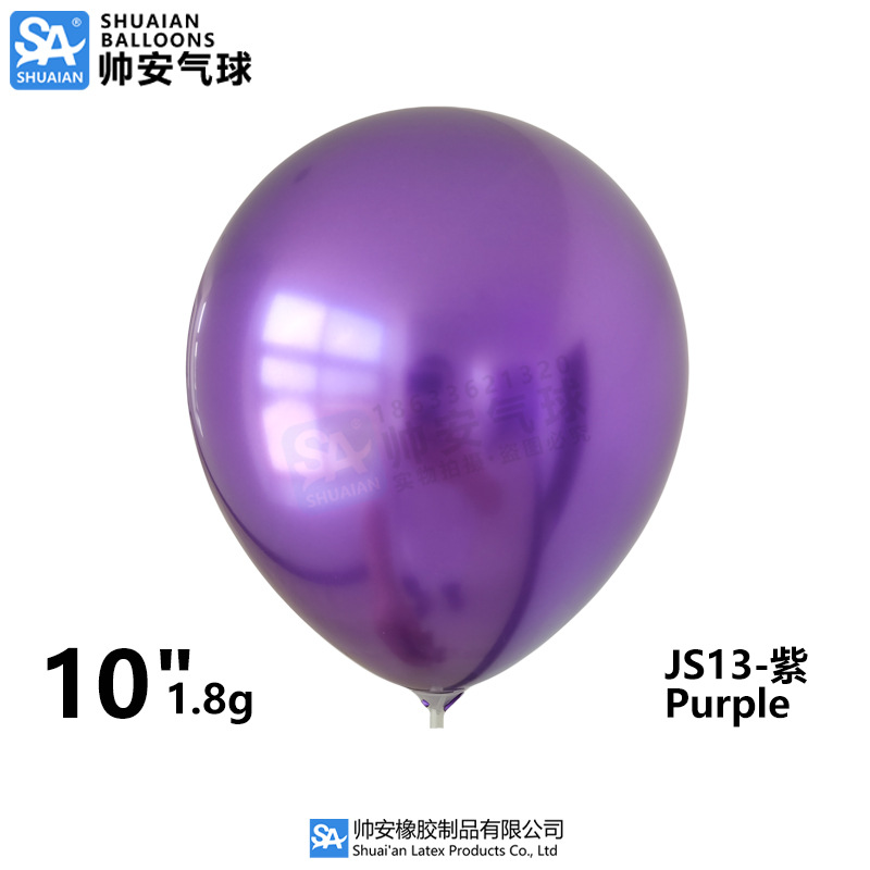 Globos Metálicos de 5, 10 y 12 Pulgadas, Globos de Látex Cromados Metálicos para Decoración de Bodas, Fiestas de Cumpleaños y Arreglos Florales