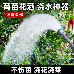 農業用育苗ノズル園林灌漑地に水をやる花をこぼして野菜をやる霧化水鉄砲4/6分1インチ灌漑神器