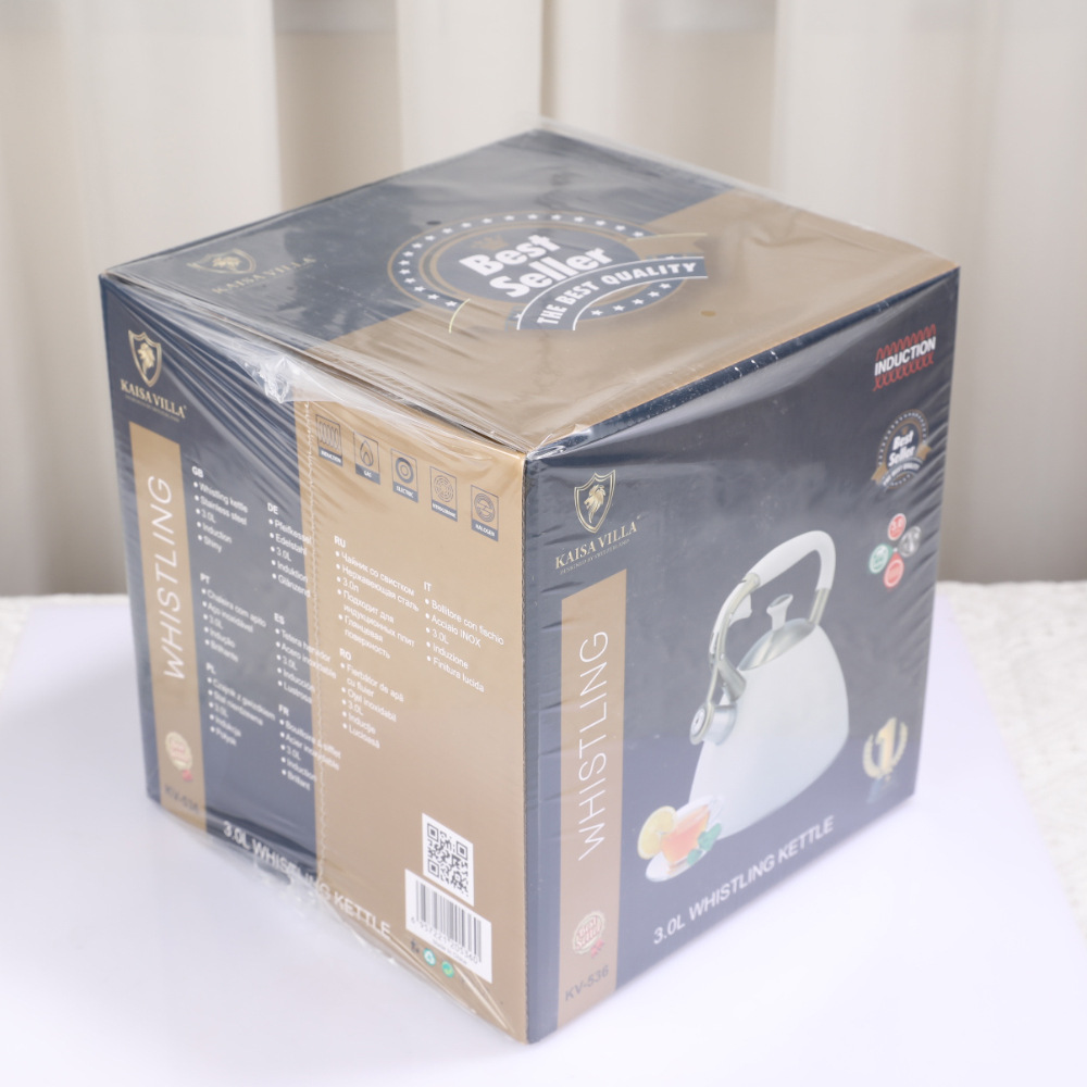 Hervidor Silbador de Agua de Acero Inoxidable 201 de Calidad Alimentaria para Cocina y Hogar image 5