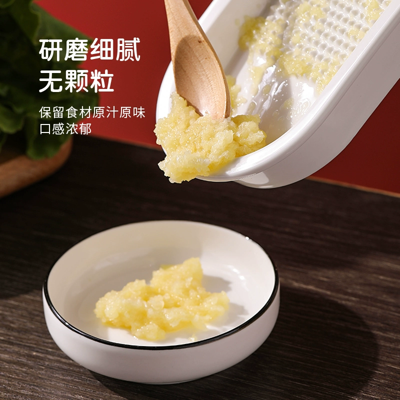 Наклонная керамическая мельница, имбирная мельница, измельчитель пищевых добавок для чеснока, мельница для имбиря, паста для чеснока, измельченный имбирь, имбирь, маленькая лошадь