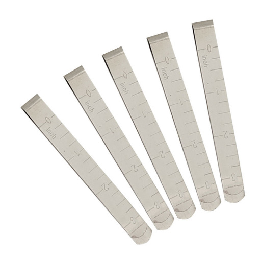 Rollo de costura de metal clip lateral Clip de costura 3 pulgadas Regla de medición acolchado clip de costura marca fija 20 paquete al por mayor