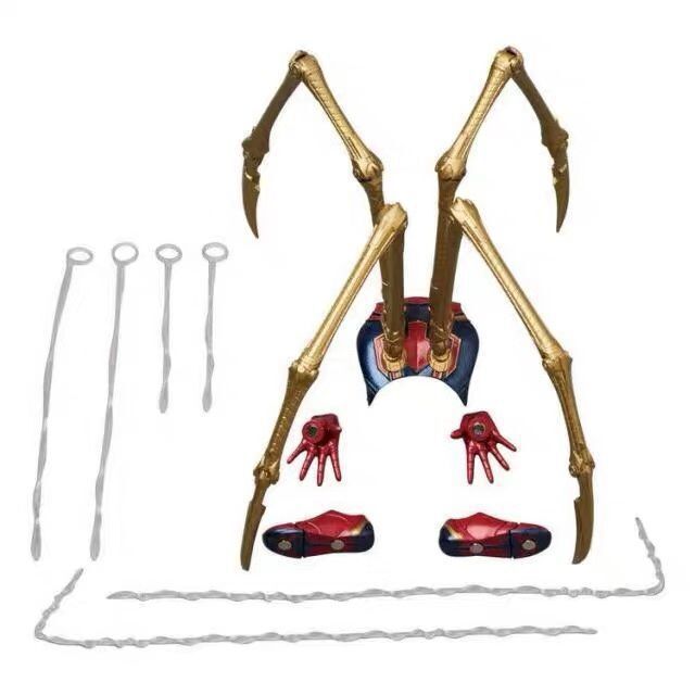 Avengers MAF 081 acero Spider-Man móvil mano juguete muñeca decoración modelo
