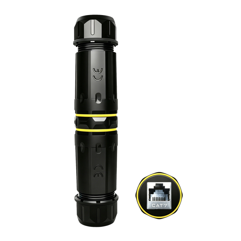 Rj45 Waterproof Network Connector Category 7 Waterproof Connector Cat7 Waterproof Connector Network Extension Connector Rj45 Waterproof Network Connector Category 7 Waterproof Connector Cat7 Waterproof Connector Network Extension Connector