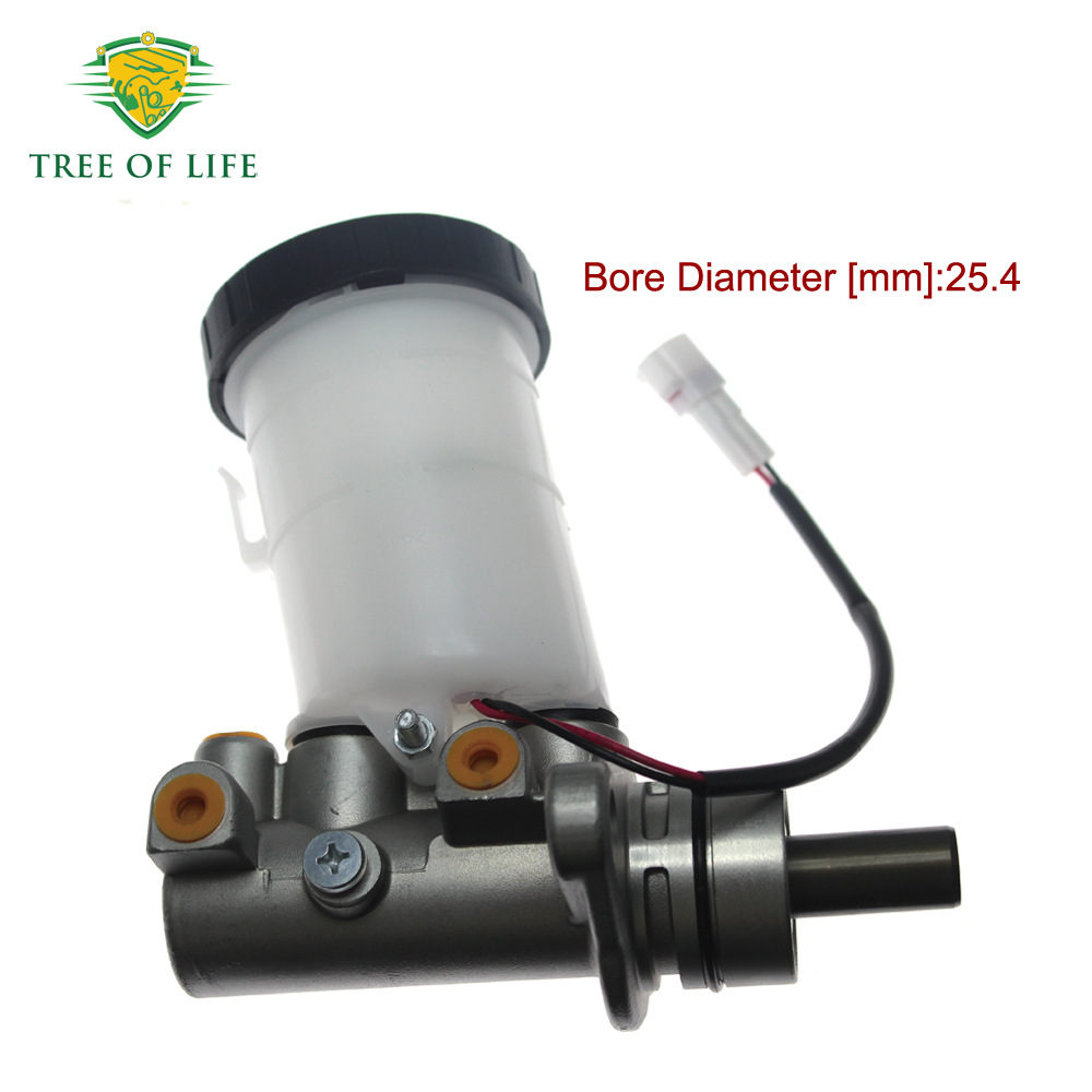 51100-65D00 is suitable for Suzuki's new brake master cylinder with fluid reservoir and sensor