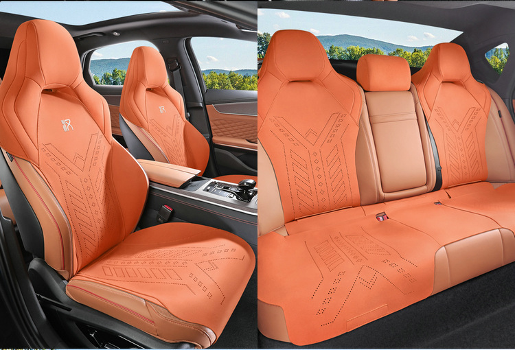 Byd Han Special Saddle Cushion Car Seat Cushion Four-Season Universal Seat Cover Breathable Suede Leather Seat Cushion Interior Accessories