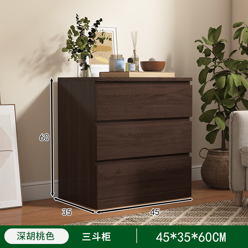 Mesita de noche, pequeño apartamento simple, armario de dormitorio, estante moderno simple, armario de almacenamiento multifuncional junto a la cama, armario de almacenamiento