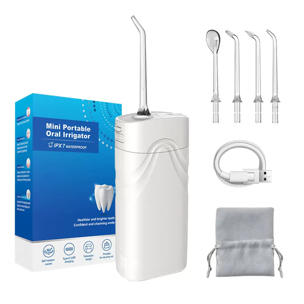 实力工厂 便携式电动冲牙器迷你洗牙器跨境水牙线 water flosser