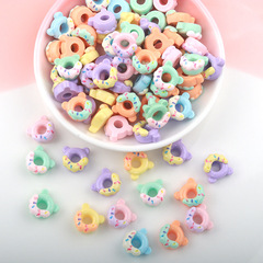 甜甜圈冰淇淋DIY奶油膠滴膠 樹脂飾品配件髮夾咕卡手機殼裝飾批發