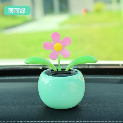 Creative Net red car Car ornaments - mint-green