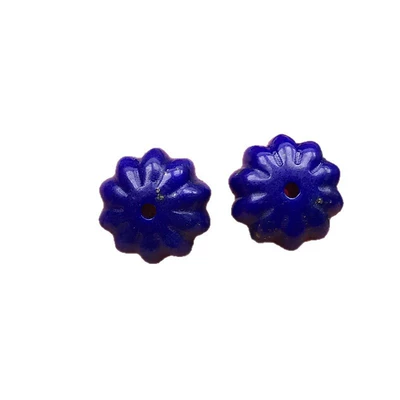 Lapis Lazuli Pumpkin Beads Spacer: Zərgərlik ara hissələri