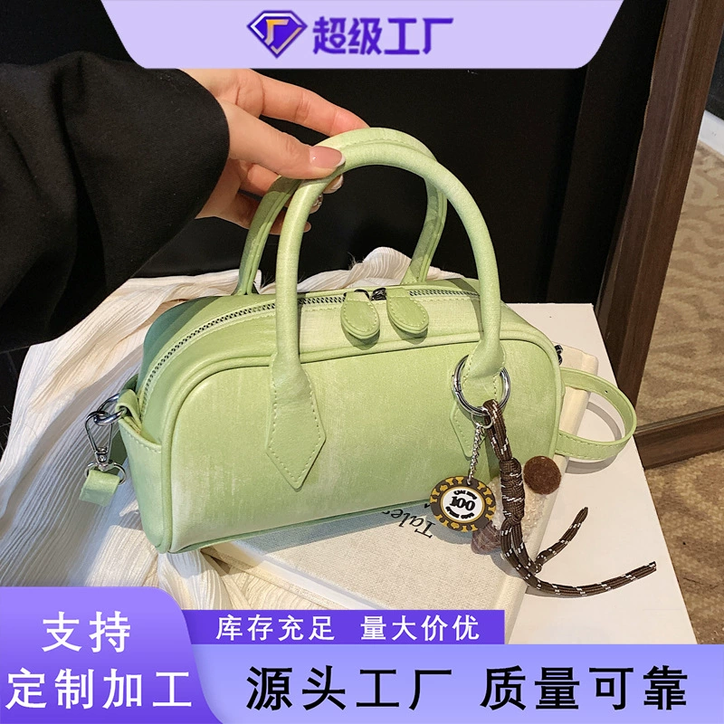 Повседневная текстурная сумка на подушку для весны 2025 новый иностранный тренд нишевого дизайна модная женская сумка на плечо