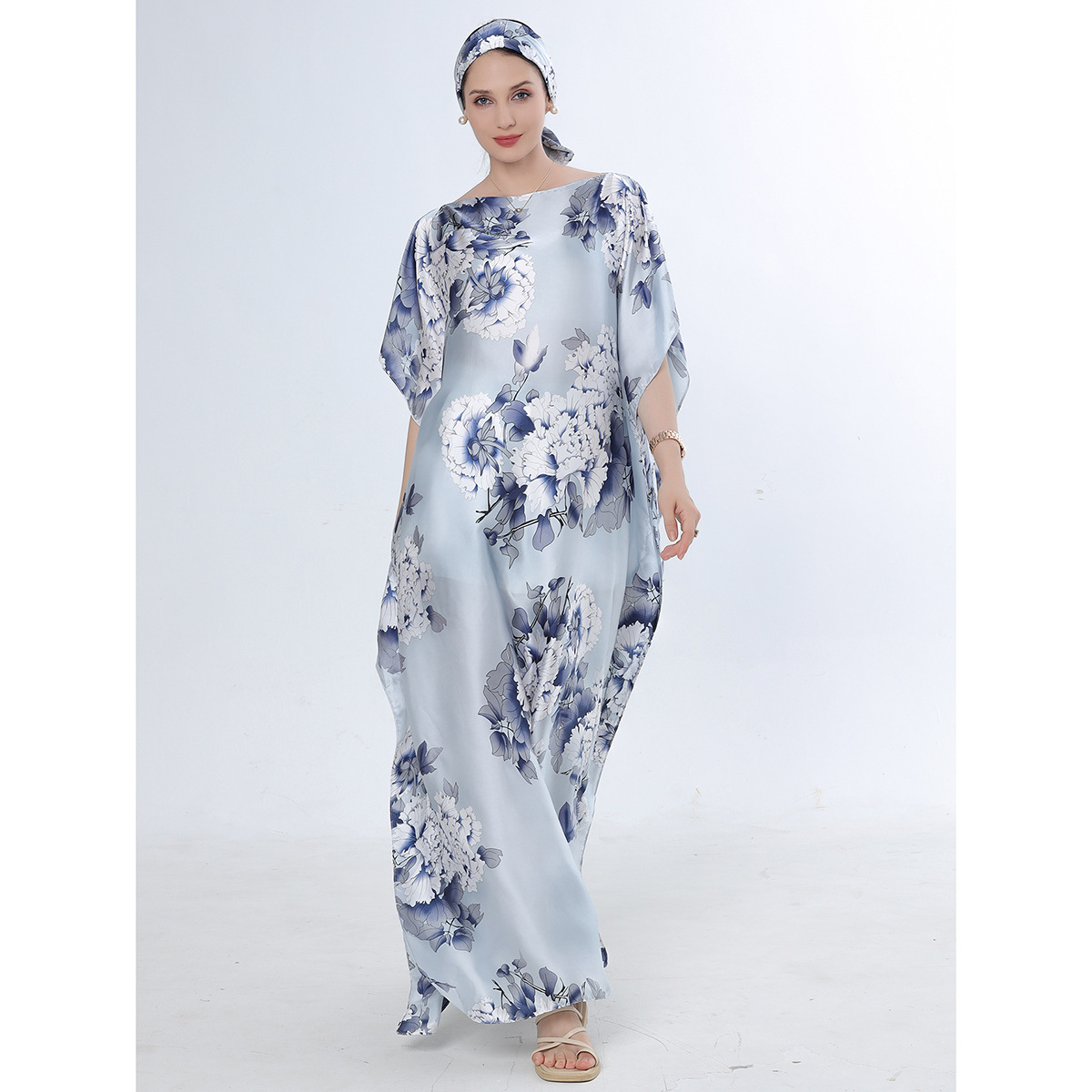 2025 primavera y verano nuevo Amazon venta rápida ropa malaya camisa de arena imitación seda brocado ropa de protección solar de vacaciones de playa