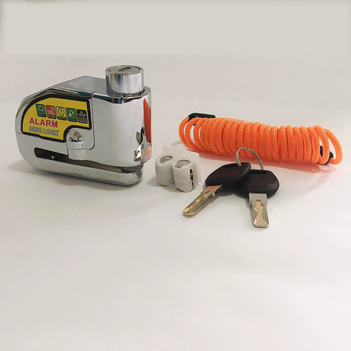 Фабрика прямые поставки сигнализация дисковый тормоз замок мотоцикл замок Противоугонный замок велосипед замок дисковый тормоз электрический автомобиль замок трансграничная электронная коммерция