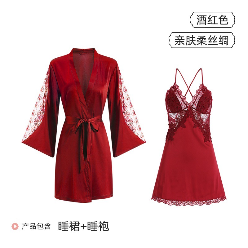 Burgundy top with cups, set