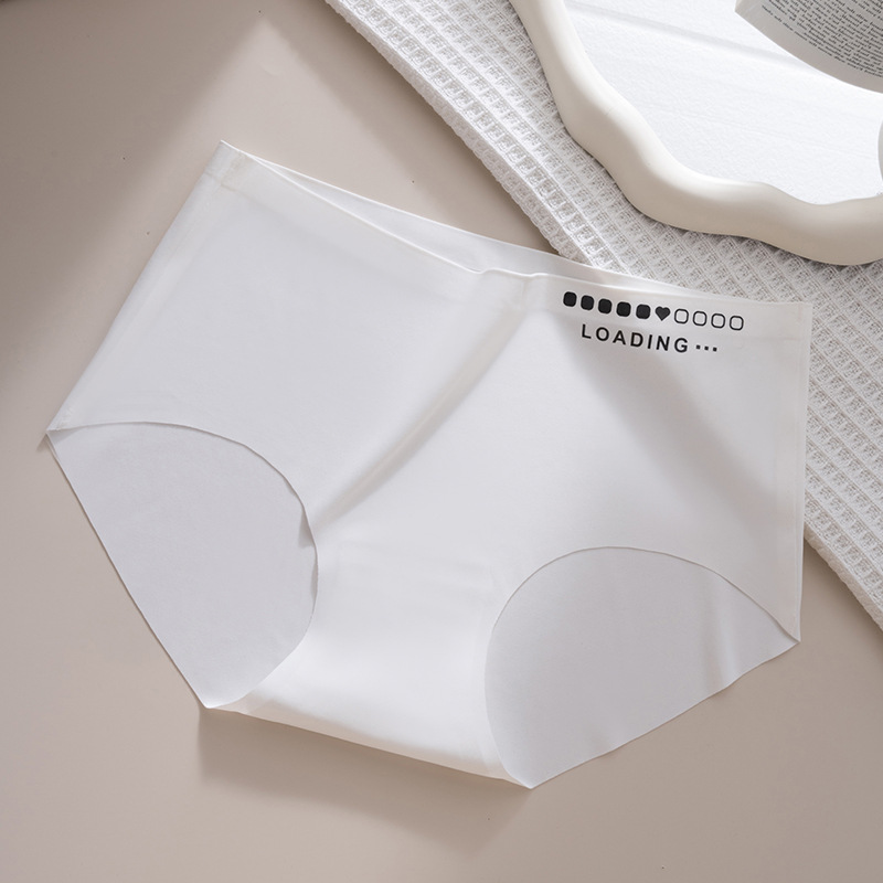 Bragas de seda de hielo que no dejan marcas, bragas triangulares especiales para ejercicios de yoga sin caderas, refrescantes