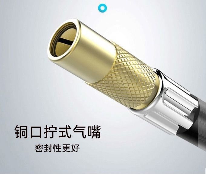 Cross-Border Car Air Pump Car Air Pump Metal Single Cylinder Multi-Function Air Pump 12V Portable One Piece Minimum