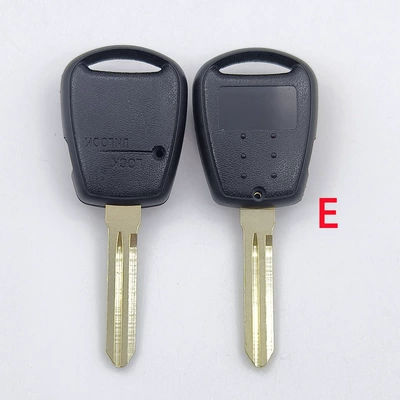Types of Key Embryos, Car Keys - side-1-button-e-type