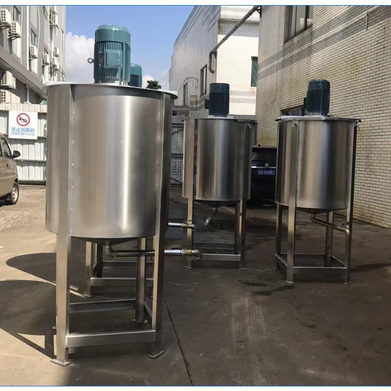 非标定 制不锈钢液体搅拌罐 双层加热均质搅拌罐 化工液体搅拌机