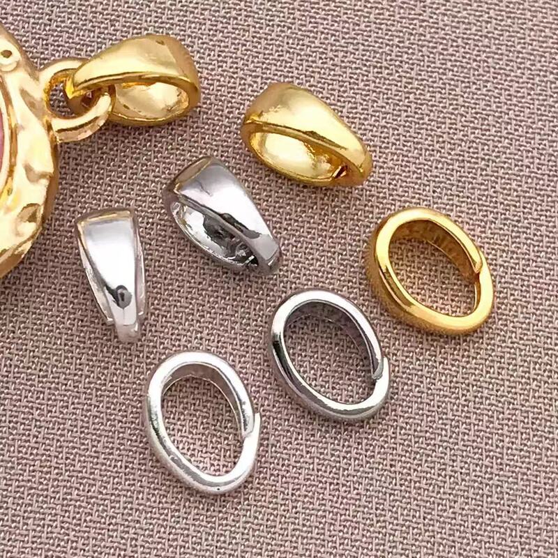 Copper Plated with Real 18K Gold Color-Preserving Small Melon Seed Clasp DIY Necklace Bracelet Pendant Clasp Jewelry Accessory Material Copper Plated with Real 18K Gold Color-Preserving Small Melon Seed Clasp DIY Necklace Bracelet Pendant Clasp Jewelry Accessory Material