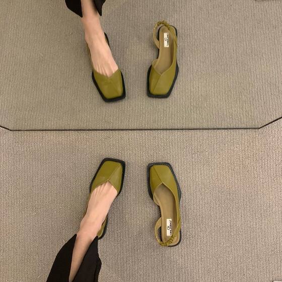 Toe Sandals Women's Summer 2025 New Style Outwear Fashionable French Korean Style Super Immortal Women's Flat Roman Shoes