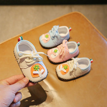 一件代发女童新生幼儿婴儿软卡通0-1岁步前鞋男宝宝单鞋缝包鞋潮