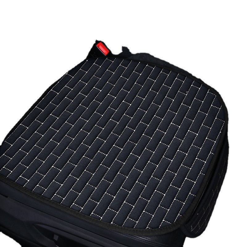 Cojín de asiento de coche de lino conjunto de tres piezas cojín de asiento DE LINO DE VERANO cómodo cojín de asiento transpirable