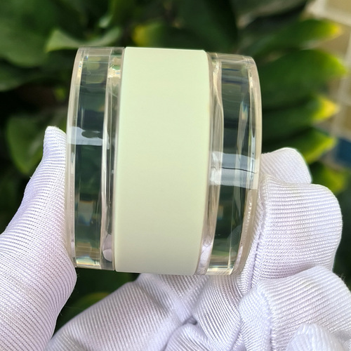 Lip mask 5g*2 double-layer frosted dual-purpose lip mask bottle small jar cream bottle skin care product packaging material
